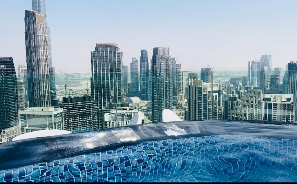 Ausblick auf den Burj Khalifa